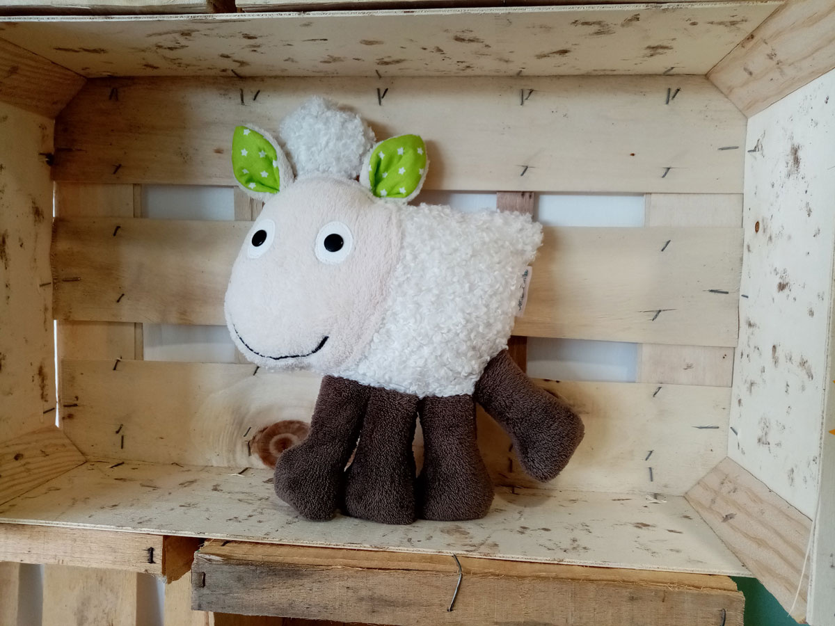 Photo peluche mouton