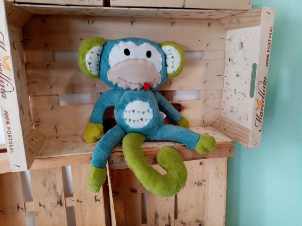 Photo peluche singe