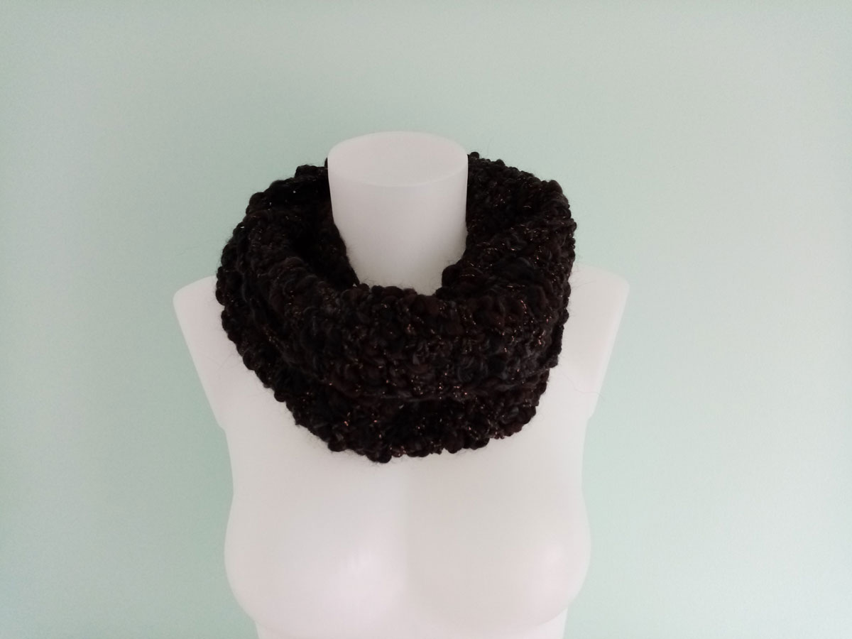 Photo tour de cou laine