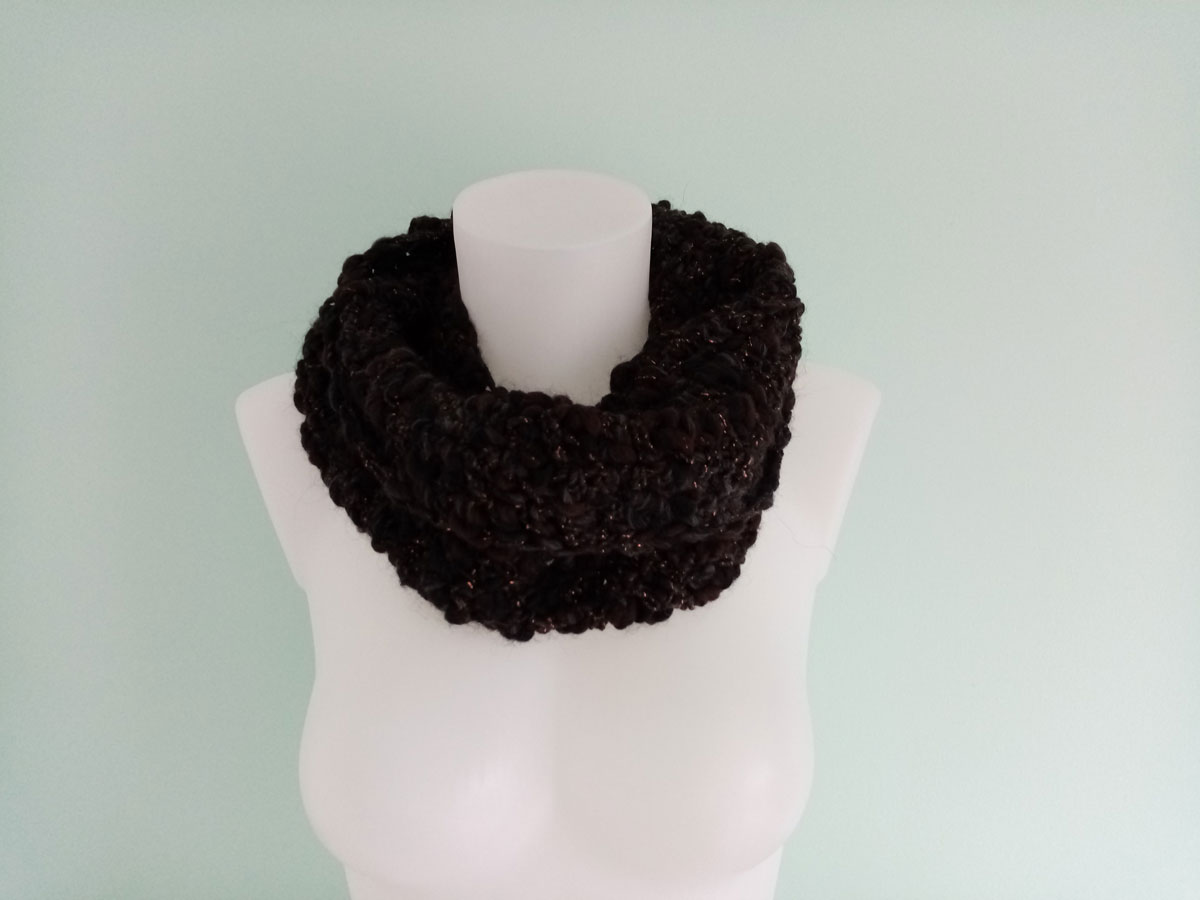 Photo tour de cou laine