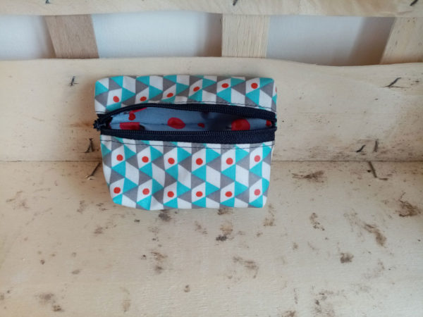 Photo trousse petit modèle bleu